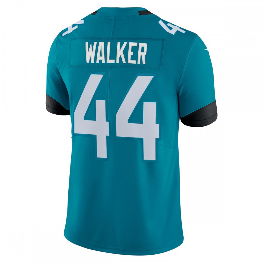 Travon Walker Jacksonville Jaguars Nike Team Logo Vapor Limited Jersey - Teal-GridironStore